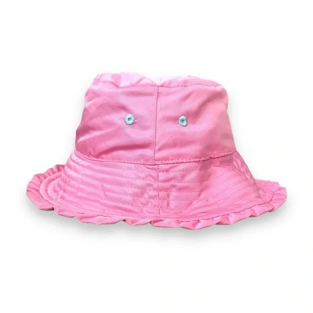 UV Skinz Kids Reversible Bucket Hat - Pink and Galaxy Print - UV Protection